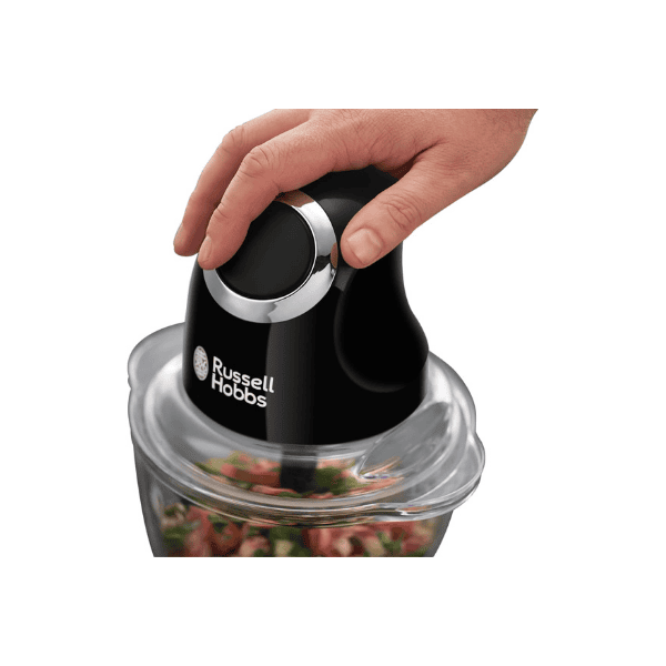 Russell Hobbs RHMFP5BLK Mini Chopper Stainless Steel 1L Matte Black