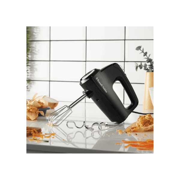 Russell Hobbs RHMX5BLK 5-Speed Hand Mixer in Matte Black