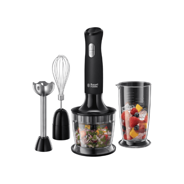 Russell Hobbs RHSM5BLK 2 Speed Multi-Functional Hand Blender Matte Black