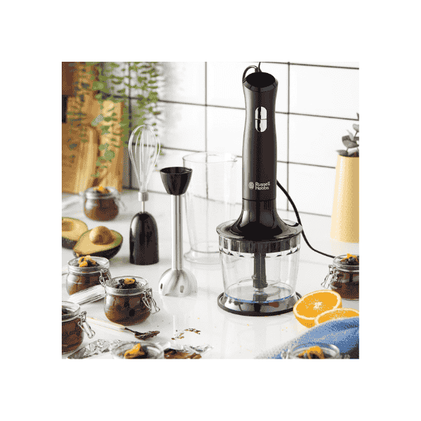 Russell Hobbs RHSM5BLK 2 Speed Multi-Functional Hand Blender Matte Black