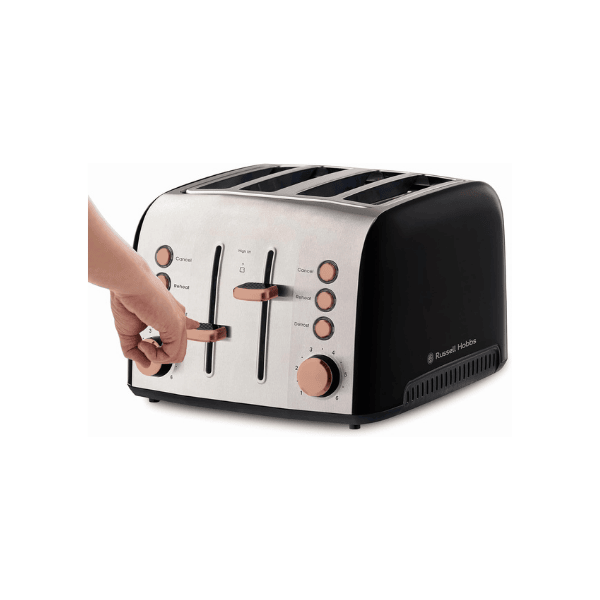 Russell Hobbs RHT94COP Extra Wide 4 Slice Brooklyn Toaster