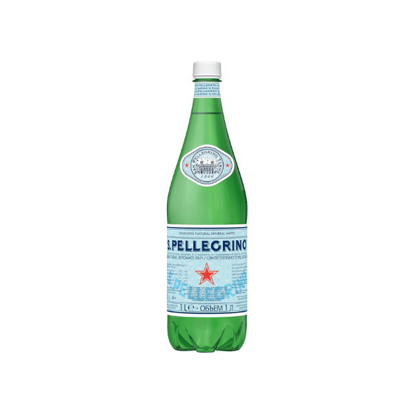 Sanpellegrino Sparkling Mineral Water 12 x 1000ml Bottles of Refreshing Effervescence