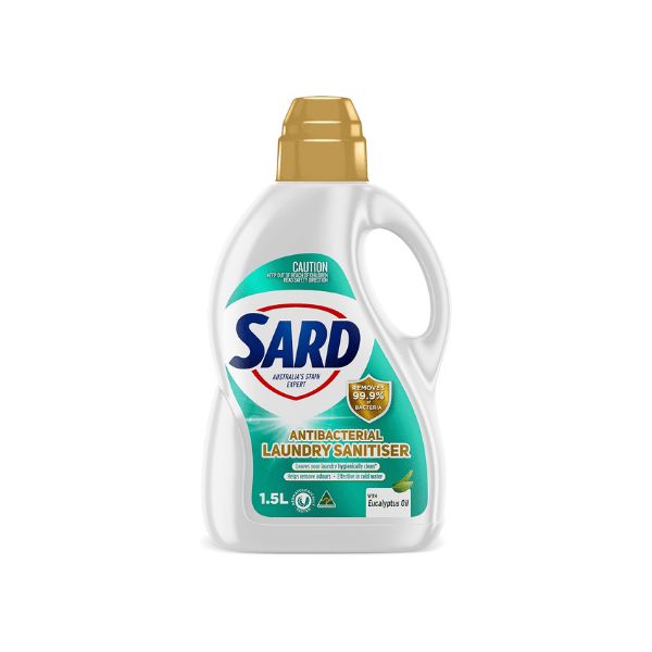 Sard Antibacterial Laundry Sanitiser Eucalyptus Fragrance 1.5L