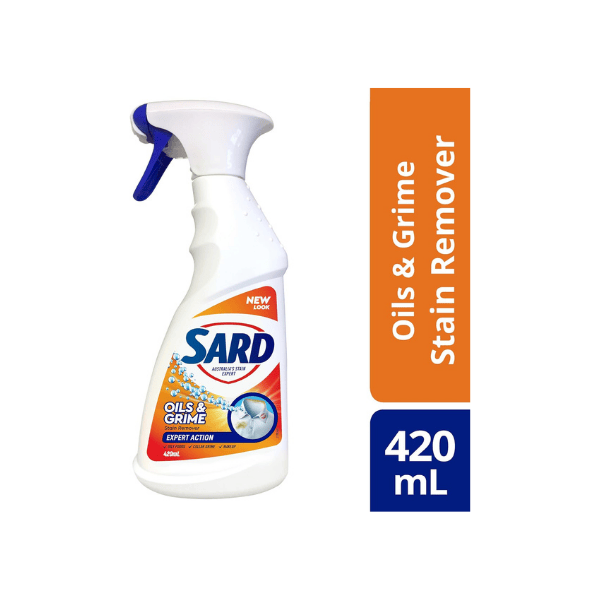 Sard Oils Grime Stain Remover Trigger 420ml for Household Cleaning