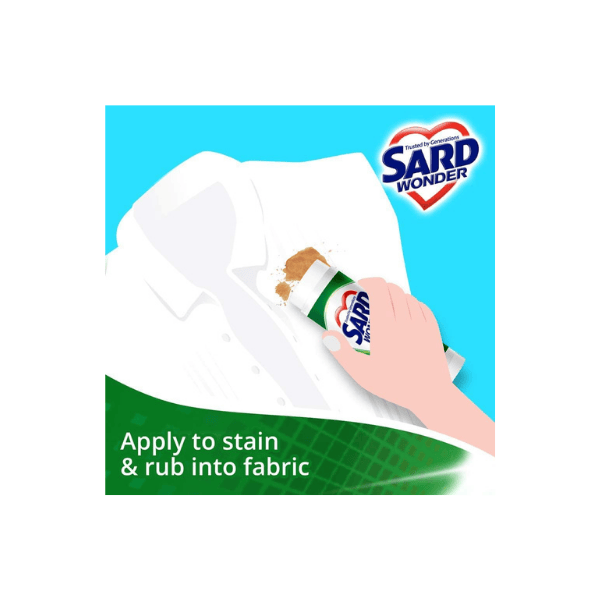 Sard 100g Pre Treater Stain Stick Effective Solution for Laundry Stains