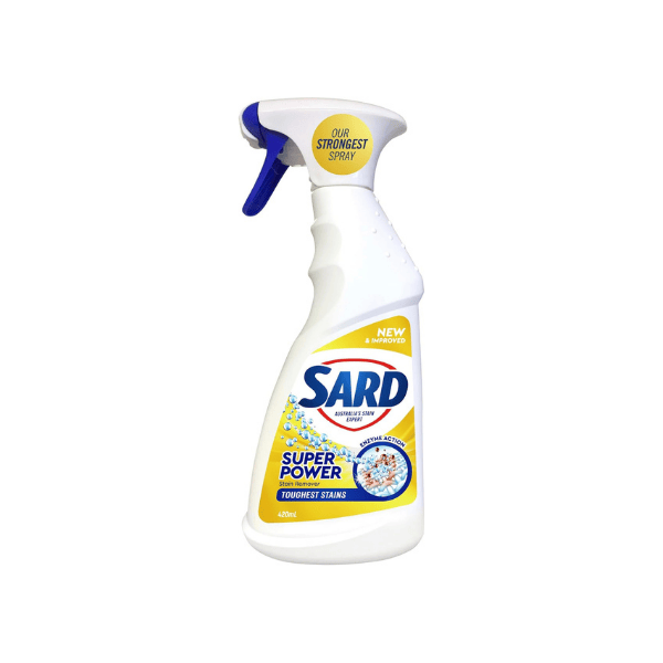 Sard Super Power Stain Remover Trigger 420ml Spot Treatment Made Simple