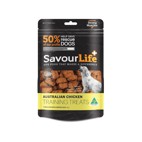 SavourLife Australian Chicken Training Treats for Dogs 165g All-Natural Snacks