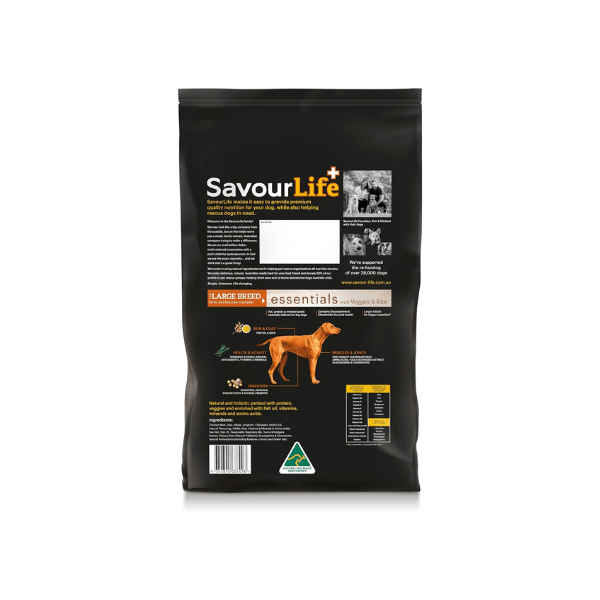 SavourLife Essentials Chicken Large Breed Adult Dog Food 15kg