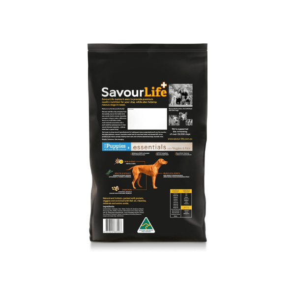 Savourlife Essentials 15kg Chicken Formula for Puppies