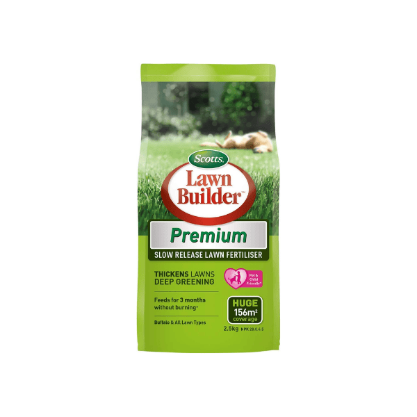 Scott’s Lawn Builder 2.5kg Pet & Child-Safe Lawn Fertiliser for Stronger Grass