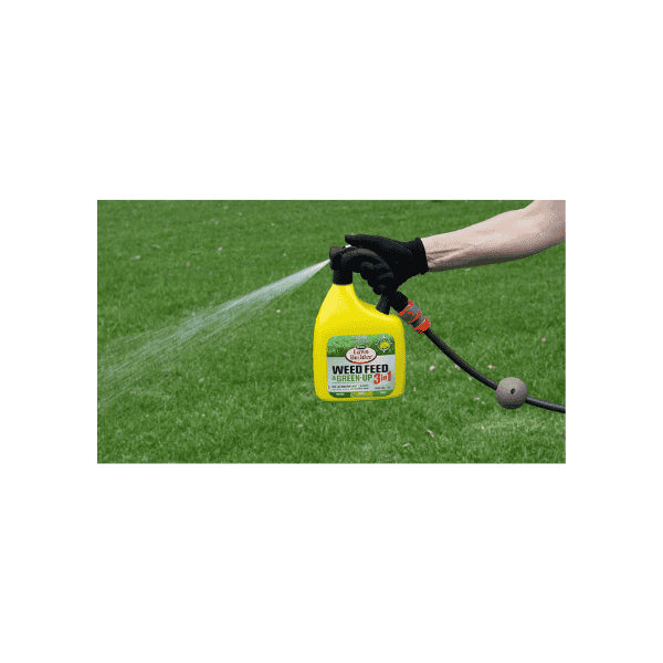 Scotts Lawn Builder 2L Fast Greening Weed & Feed Lawn Fertiliser for Healthier Grass