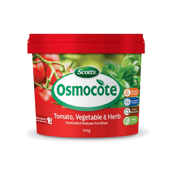 Scotts Osmocote Tomato & Vegetable Fertiliser 700g 6-Month Feed with Trace Elements