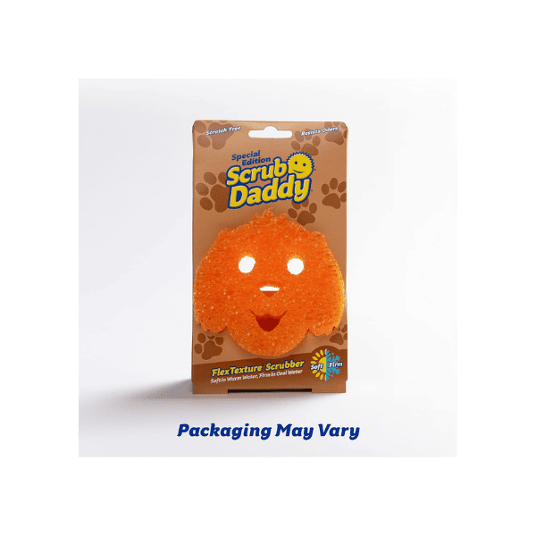 Scrub Daddy Dog Shape sponge tough on stains