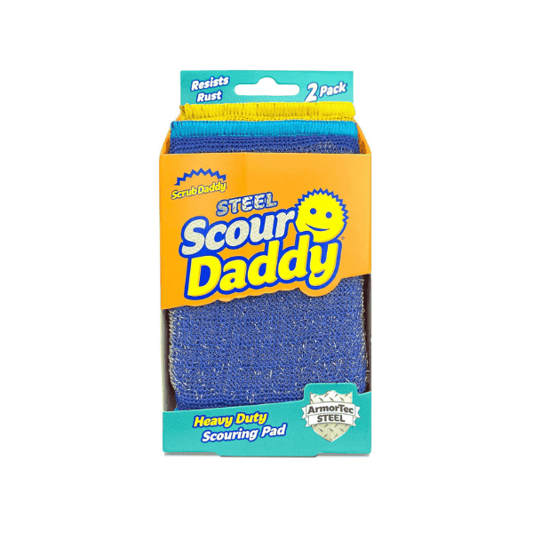 Scrub Daddy Steel Scouring Pad pack of 3