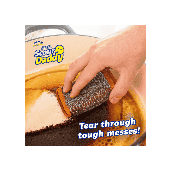 Scrub Daddy Steel Scouring Pad pack of 3