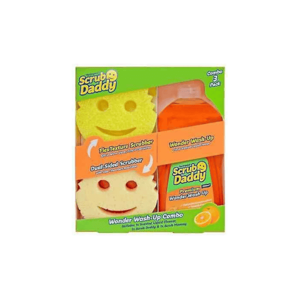 Scrub Daddy Power Clean Duo  The Ultimate Wash Up Solution