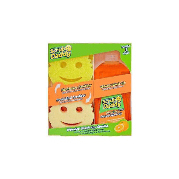 Scrub Daddy Power Clean Duo  The Ultimate Wash Up Solution