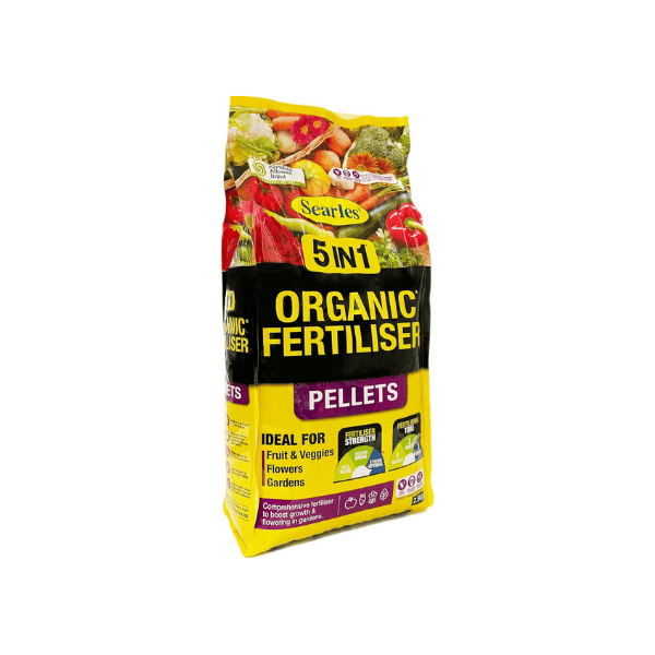 Searles 5 in 1 Organic Fertiliser Pellets 2.5kg Promote Strong Roots & Healthy Plant Growth