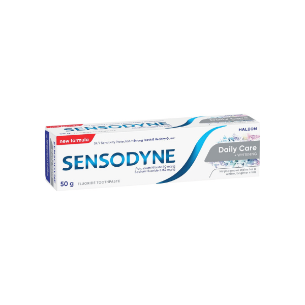 Sensodyne Daily Care Toothpaste with Whitening for Sensitive Teeth 50g