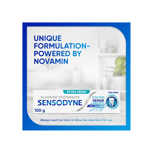 Sensodyne Extra Fresh Toothpaste for Repair and Protection 100g