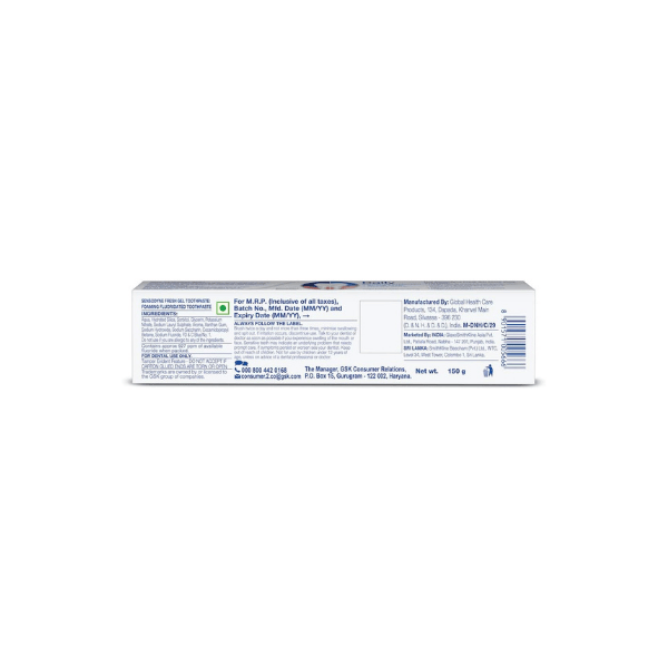 Sensodyne Fresh Gel Toothpaste: Sensitivity Relief & Cool Freshness 150g