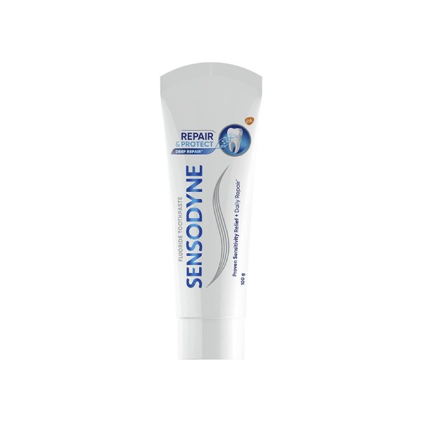 Sensodyne Whitening Repair & Protect Toothpaste with Fluoride 4Pack of 100g Tubes