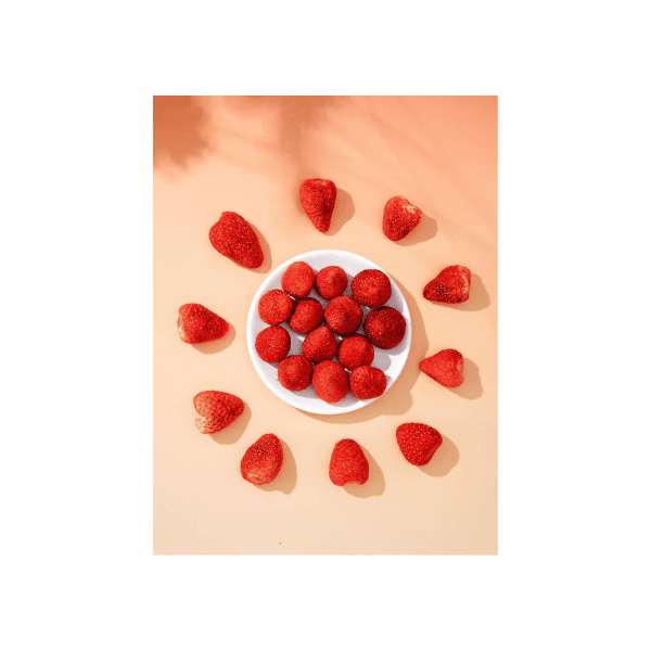 Shary Freeze Dried Strawberry Crisps 20g – Healthy Vegan Gluten-Free Snack with No Added Sugar