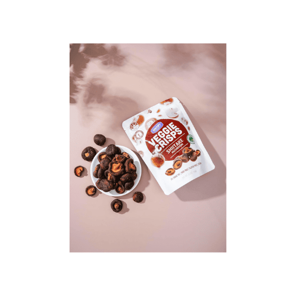 Shary Shiitake Mushroom Crisps 68g – Healthy Vegan Gluten-Free Snack with No Added Sugar