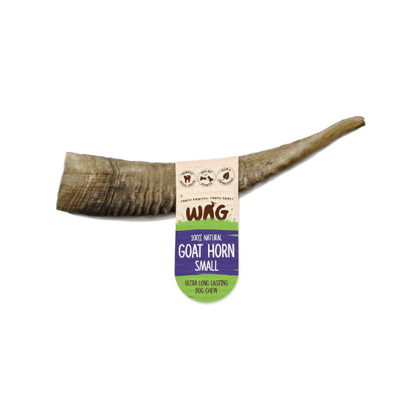 1-Pack Small Goat Horn Long Lasting Natural Dog Chew for Small Breeds