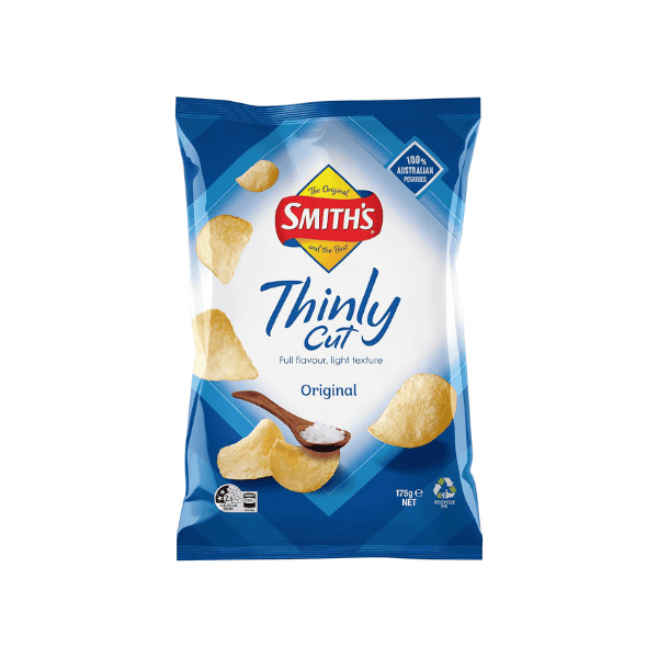 Smith's 175 g Thinly Cut Original Potato Chips Your Snack Time Favorite