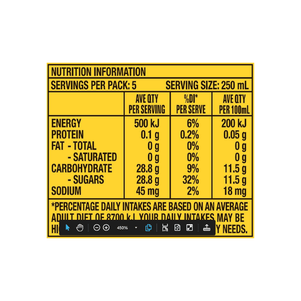 Solo Lemon Soft Drink 12 x 1.25L Bold & Refreshing Lemon Flavor