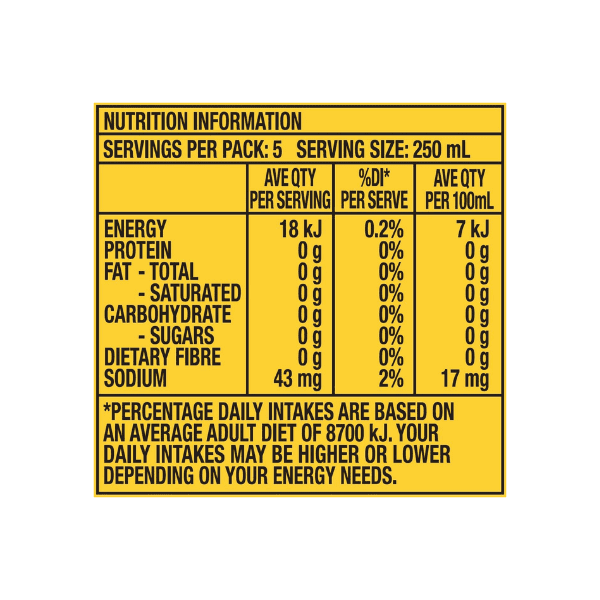 Solo Lemon Zero Sugar Soft Drink 12 x 1.25L Sugar-Free Refreshing Lemon Flavor