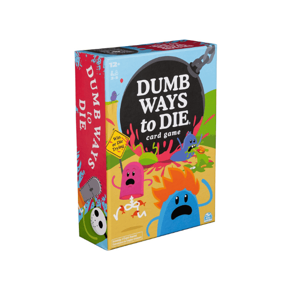 Spin Master Dumb Ways to Die Card Game Fun Party Game for Ages 12+