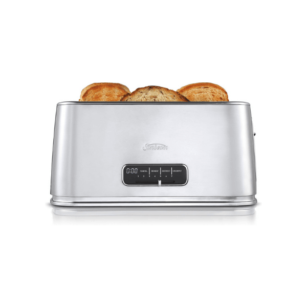 Sunbeam Arise Long Slot 4-Slice Toaster Brushed Stainless Steel TAM5003SS