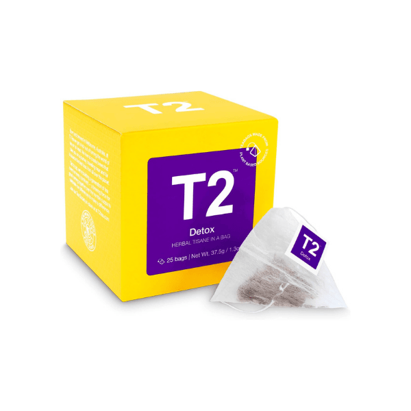 T2 Detox Tea 25 Tea Bags for Rebalancing and Cleansing Your System