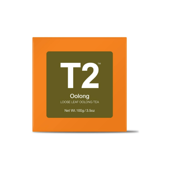 T2 Oolong Tea 100g Loose Leaf Light Nutty and Fruity Tea for a Gentle Brew