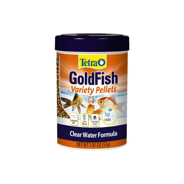 Tetra Goldfish Pellets 53g Supports Health Color and Immune System with Natural Enhancers