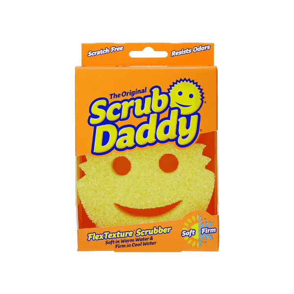 The Original Scrub Daddy Sponge – Scratch-Free  Odor-Resistant