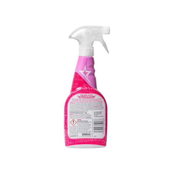 The Pink Stuff Stain Remover Spray 500ml for Ultimate Stain Removal Power