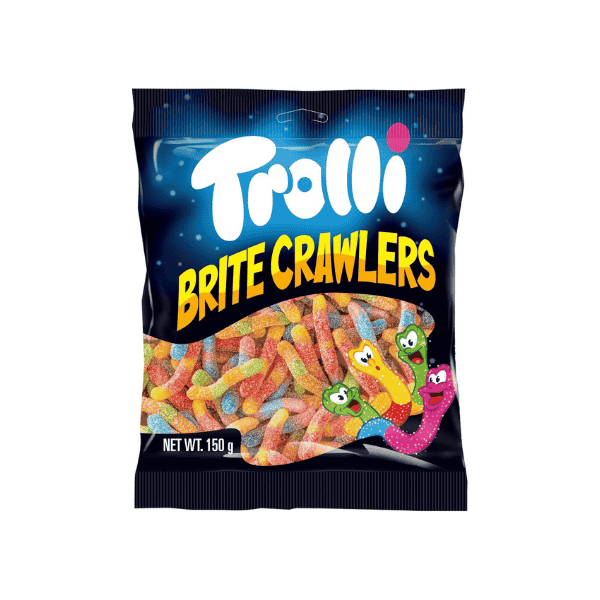 Trolli A Britecrawlers 150g of Irresistibly Chewy Gummy Worms