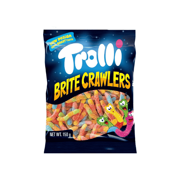 Trolli A Britecrawlers 150g of Irresistibly Chewy Gummy Worms