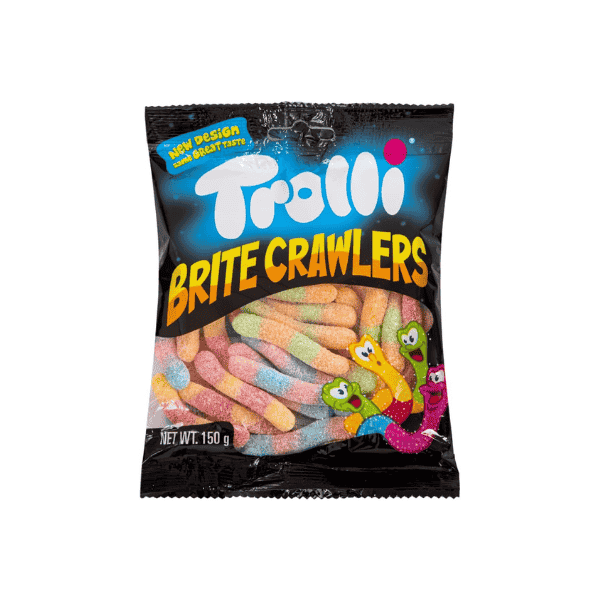 Trolli A Britecrawlers 150g of Irresistibly Chewy Gummy Worms