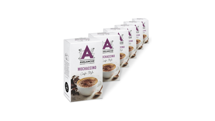 Avalanche Mochaccino Cafe Style 60 Coffee Sticks Pack of 6