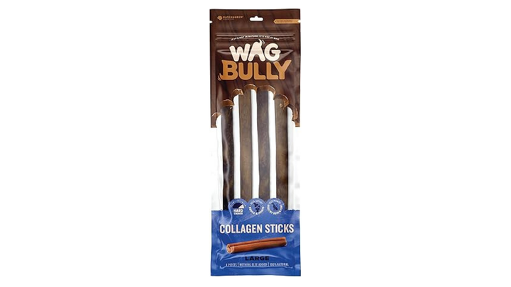 Wag Large Collagen Sticks 4 Pack Dog Treat