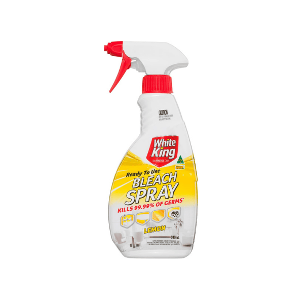 White King Lemon Scented Bleach Spray 500 ml