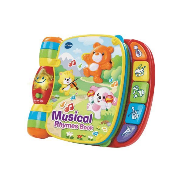 VTech 166703 Multi Color Musical Rhymes Book for Babies