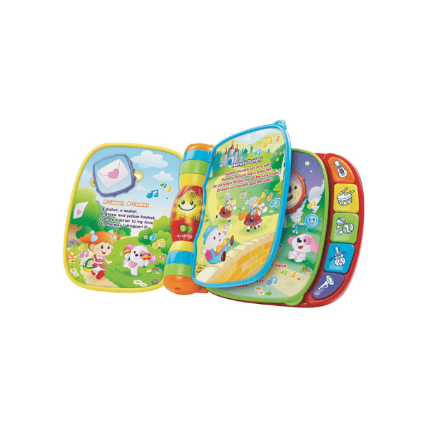 VTech 166703 Multi Color Musical Rhymes Book for Babies