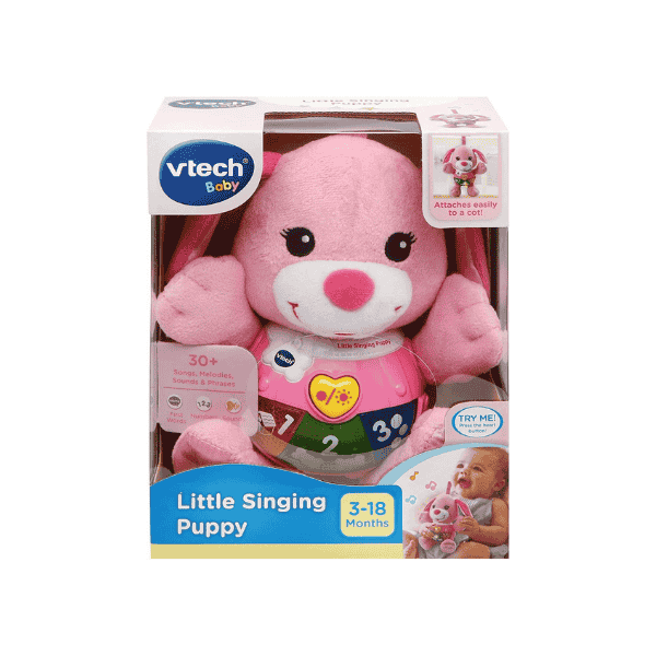 VTech Baby 502353 Pink Little Singing Puppy