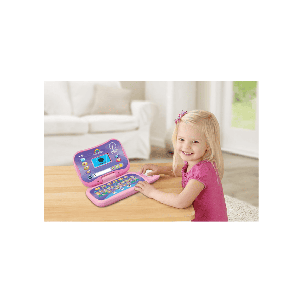 VTech 524853 Toddler Tech Laptop Pink Educational Laptop for Kids