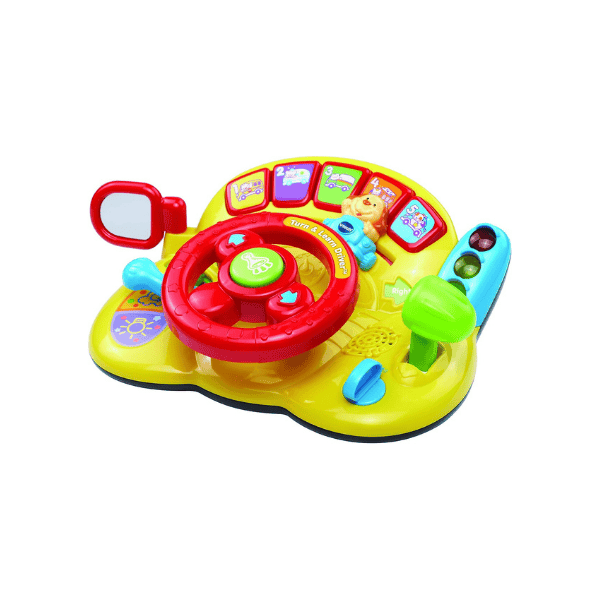 VTech 166600 Turn and Learn Driver Interactive Educational Toy for Role Play Yellow